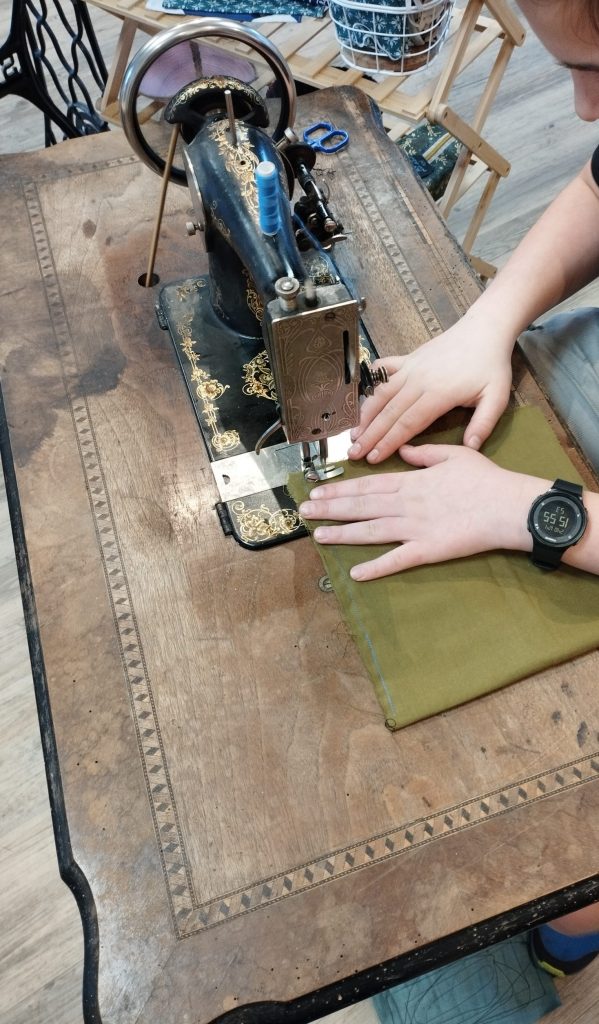 machine a pédale singer, test remise en route