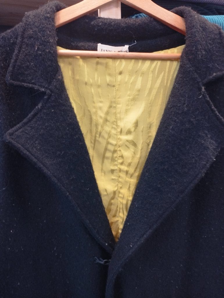 ajout d'une doublure entière, création sur cognin