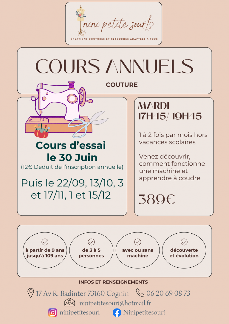 COURS ANNUELS