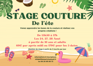 stage couture été