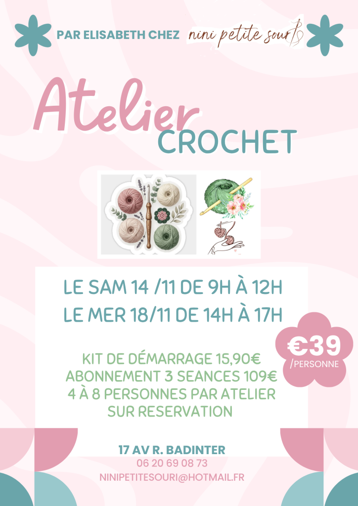ATELIER CREATIF crochet